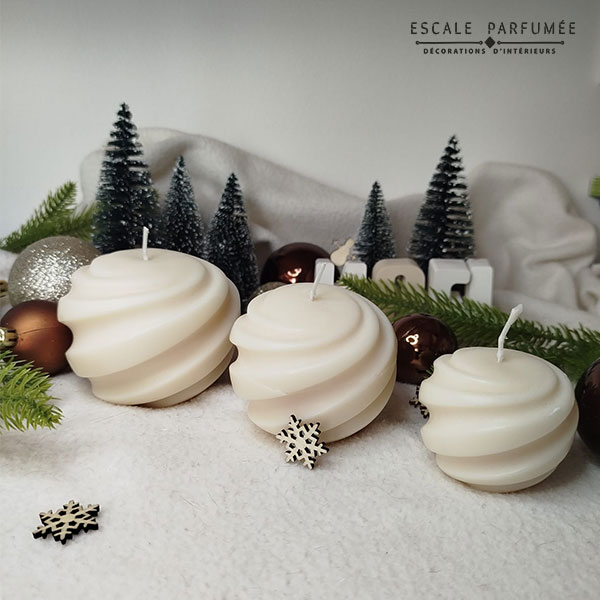 Bougies Les Sphères Torsadées