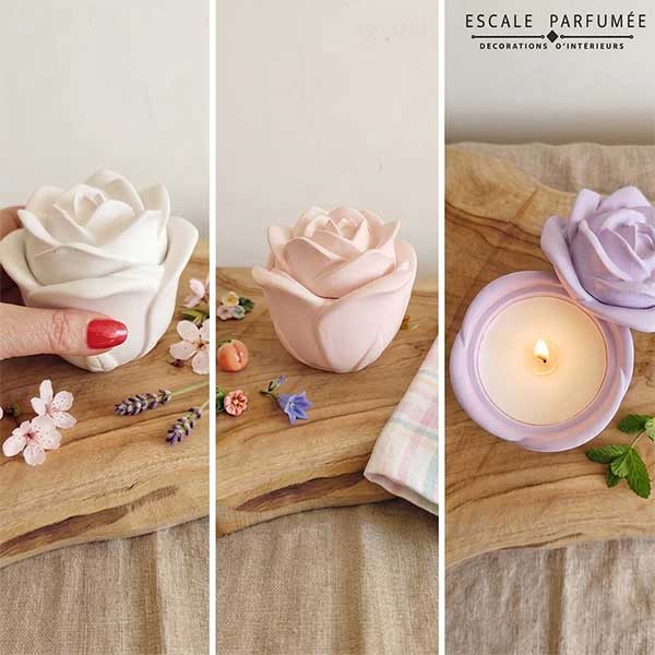 Bougie Lueur Florale 🌸 Collection Printemps/Eté