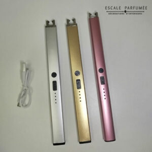 Nos-briquets-rechargeable avec cordon USB La-flamme-rassurante-