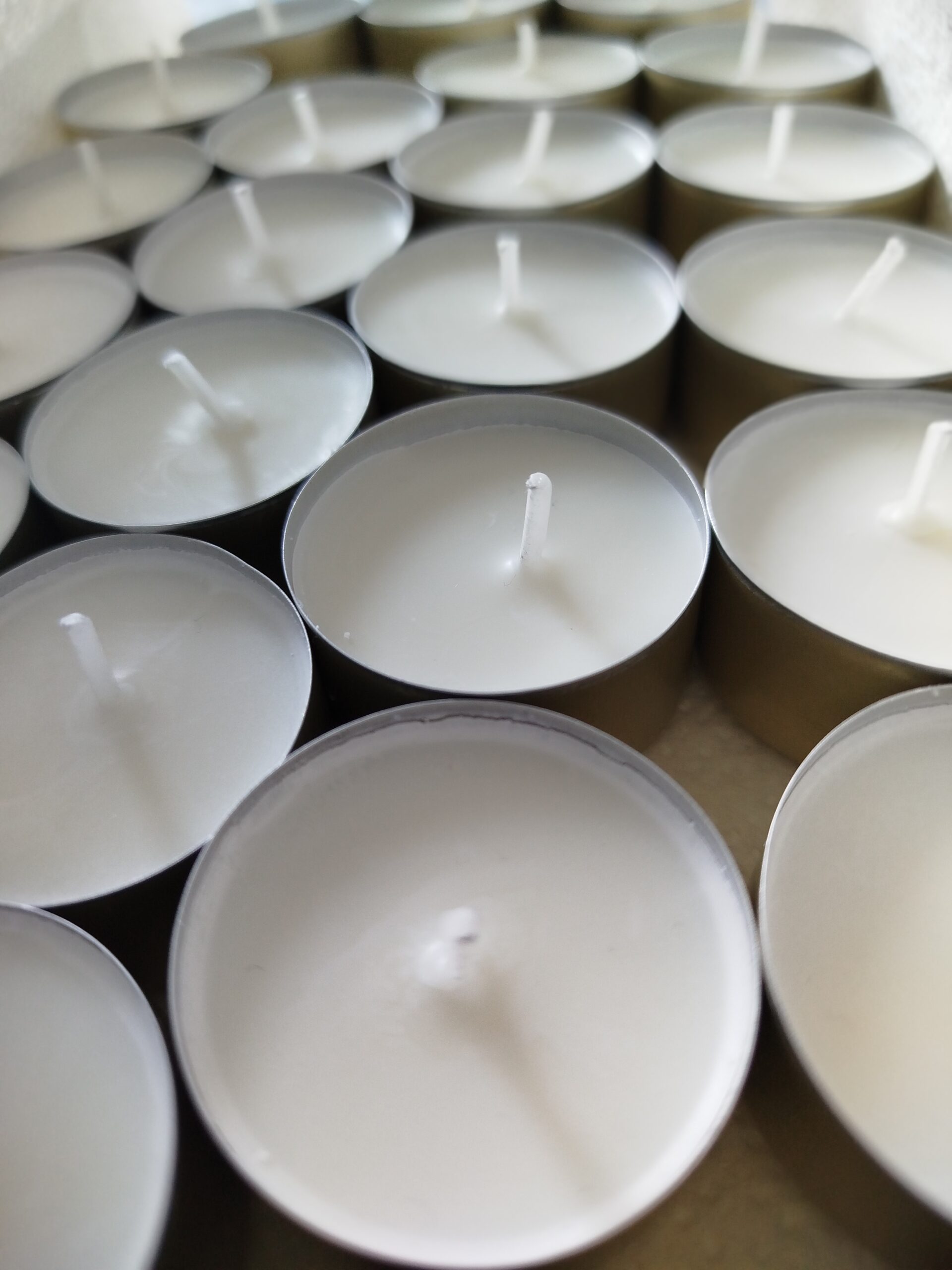 Lot de 6 bougies Chauffe Plats sans parfum