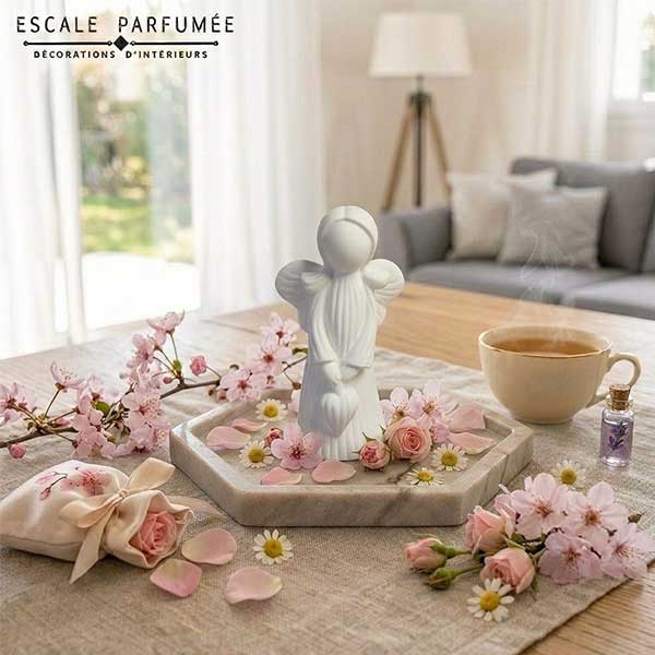 Cœur d'Ange en gypse