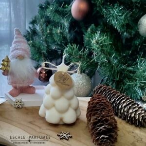 Bougie Le Sapin Etoilé par Escale parfumée