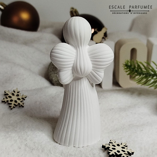 Figurine vue de dos coeur-d'ange-en-gypse-Escale-parfumée