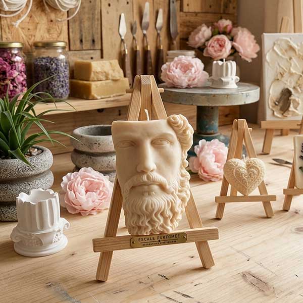 Chevalet-pour-objet-en-Gypse-par-Escale-parfumée