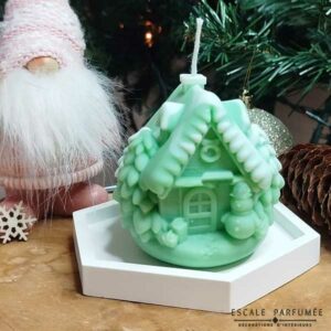 Bougie La Bâtisse des Neiges par Escale Parfumée