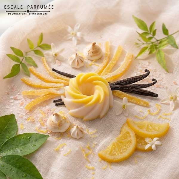 Fondant parfumé Spiral - Parfum Citron Meringué